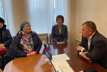 Депутатский прием в Грачевском районе 